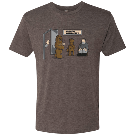 T-Shirts Macchiato / S Speech Therapist Men's Triblend T-Shirt