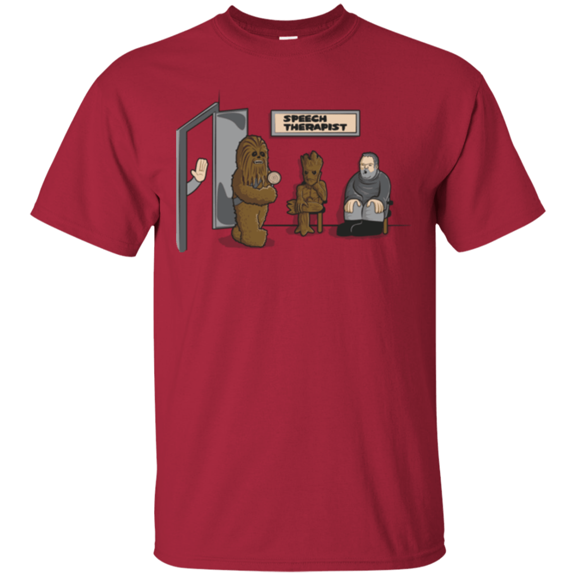 T-Shirts Cardinal / S Speech Therapist T-Shirt
