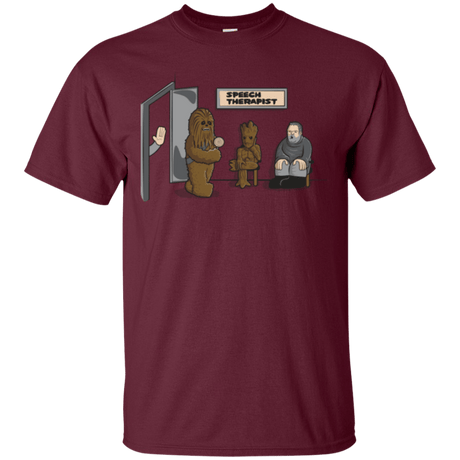 T-Shirts Maroon / S Speech Therapist T-Shirt