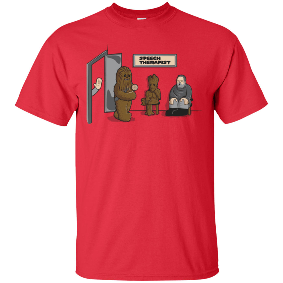 T-Shirts Red / S Speech Therapist T-Shirt
