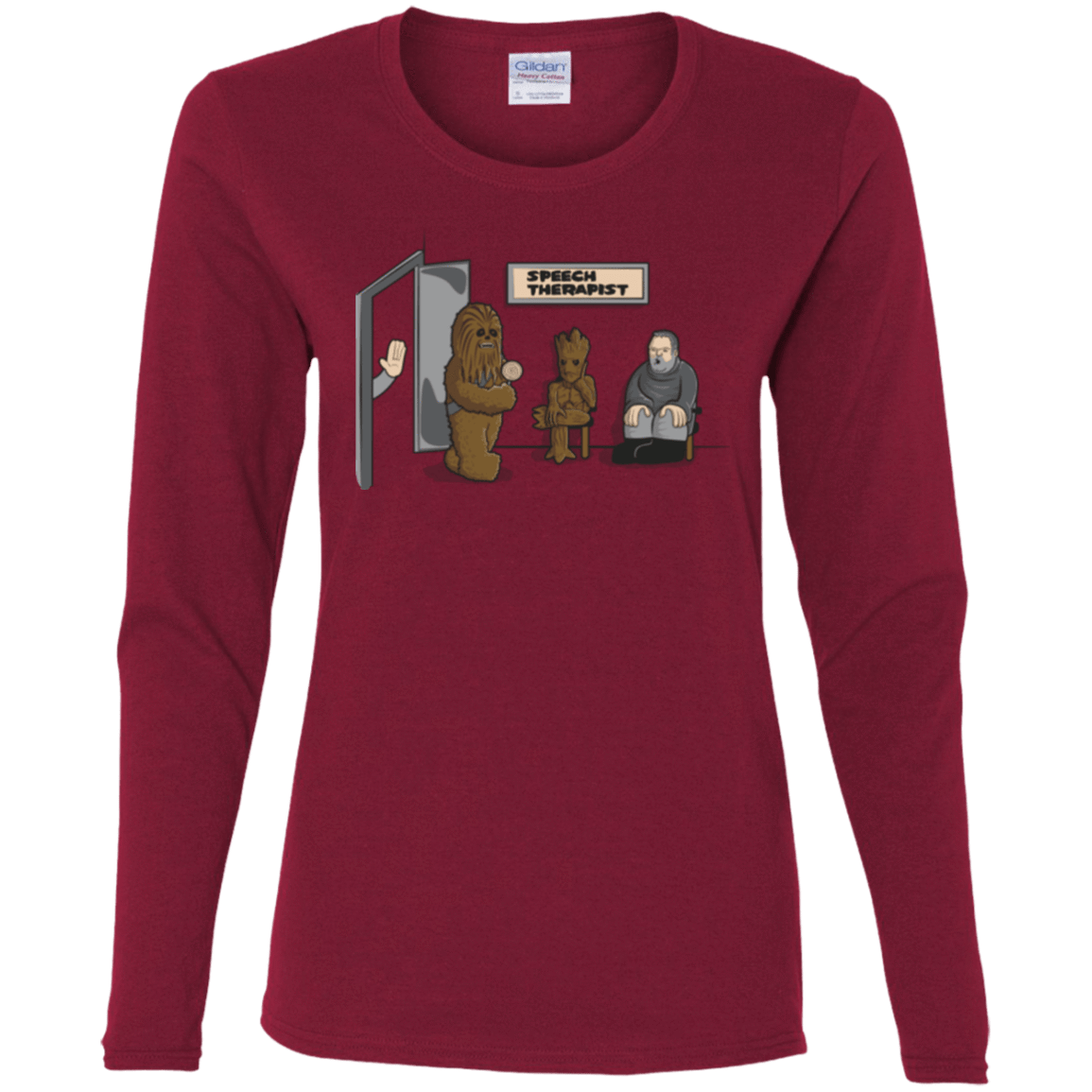 T-Shirts Cardinal / S Speech Therapist Women's Long Sleeve T-Shirt