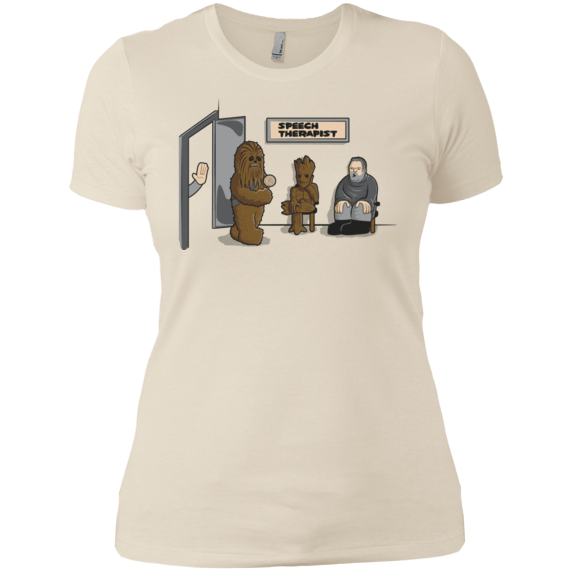 T-Shirts Ivory/ / X-Small Speech Therapist Women's Premium T-Shirt