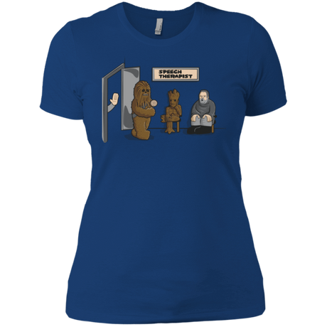 T-Shirts Royal / X-Small Speech Therapist Women's Premium T-Shirt