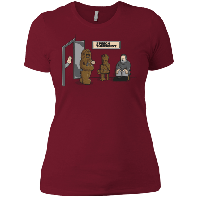 T-Shirts Scarlet / X-Small Speech Therapist Women's Premium T-Shirt