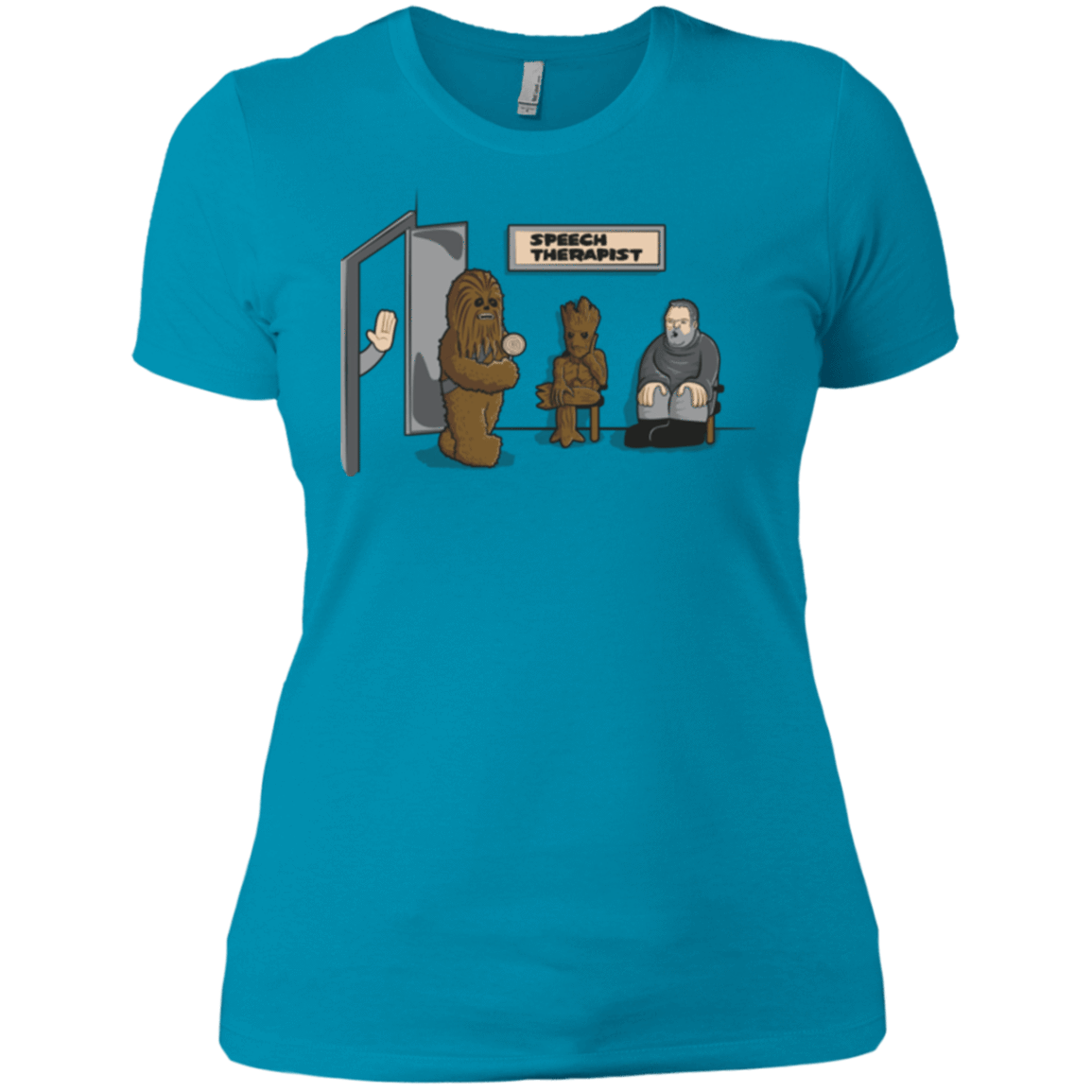 T-Shirts Turquoise / X-Small Speech Therapist Women's Premium T-Shirt