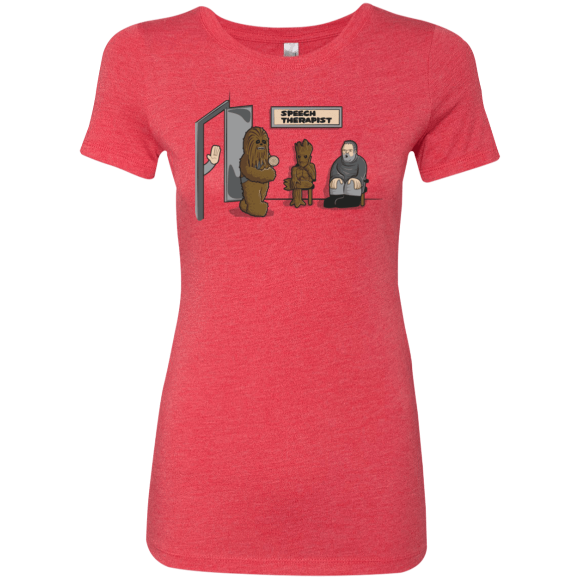 T-Shirts Vintage Red / S Speech Therapist Women's Triblend T-Shirt