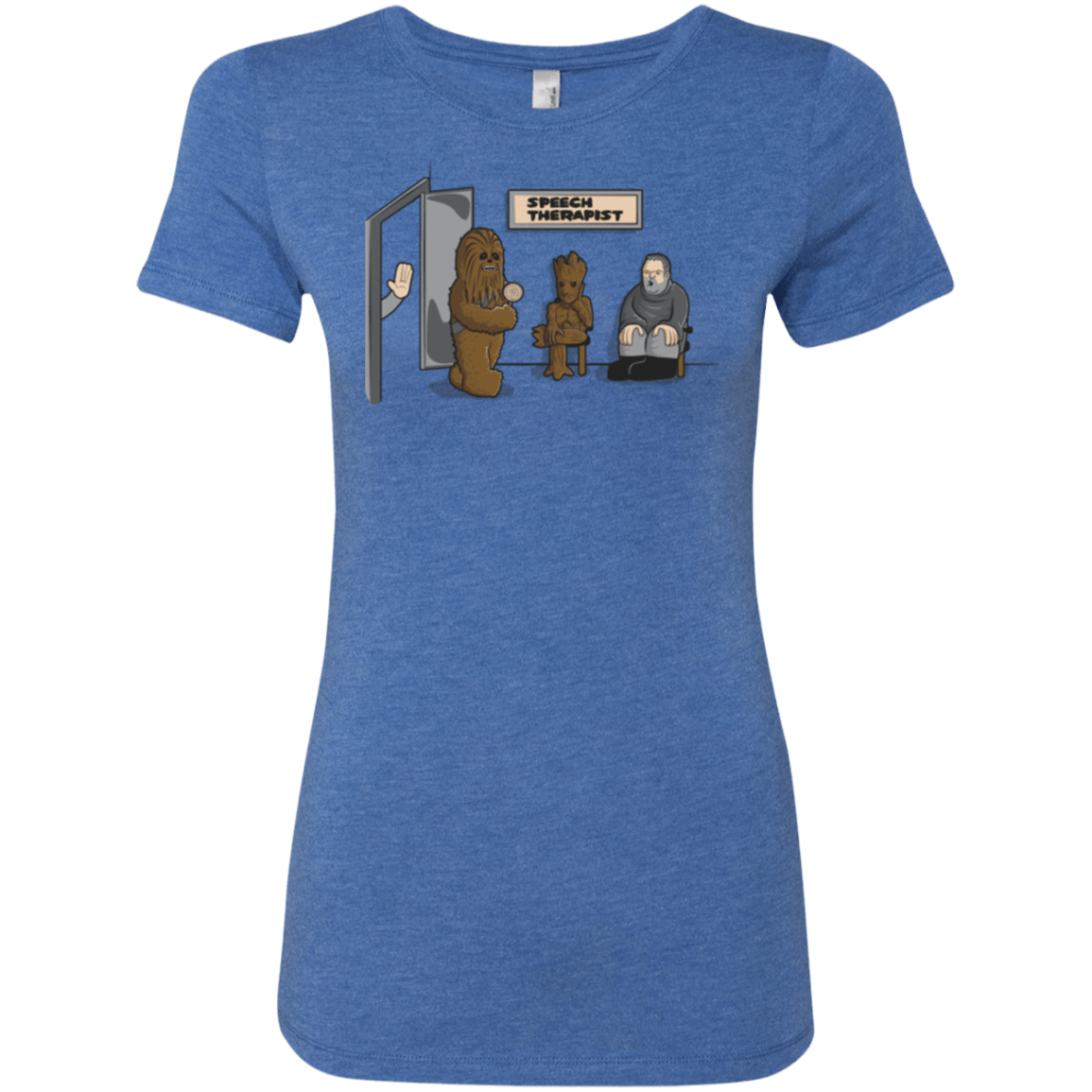 T-Shirts Vintage Royal / S Speech Therapist Women's Triblend T-Shirt