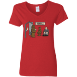 T-Shirts Red / S Speech Therapist Women's V-Neck T-Shirt