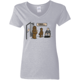 T-Shirts Sport Grey / S Speech Therapist Women's V-Neck T-Shirt