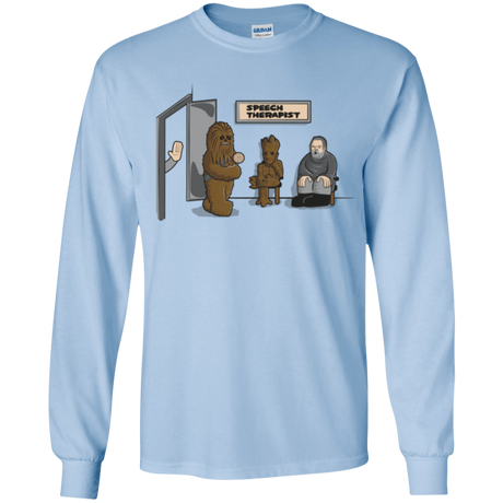 T-Shirts Light Blue / YS Speech Therapist Youth Long Sleeve T-Shirt