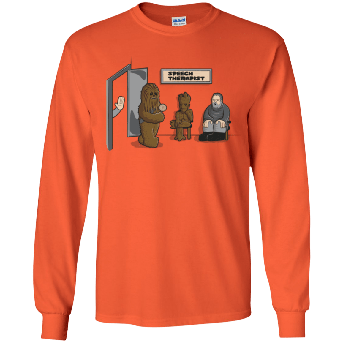 T-Shirts Orange / YS Speech Therapist Youth Long Sleeve T-Shirt
