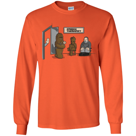 T-Shirts Orange / YS Speech Therapist Youth Long Sleeve T-Shirt