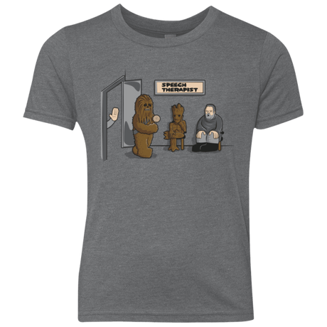 T-Shirts Premium Heather / YXS Speech Therapist Youth Triblend T-Shirt