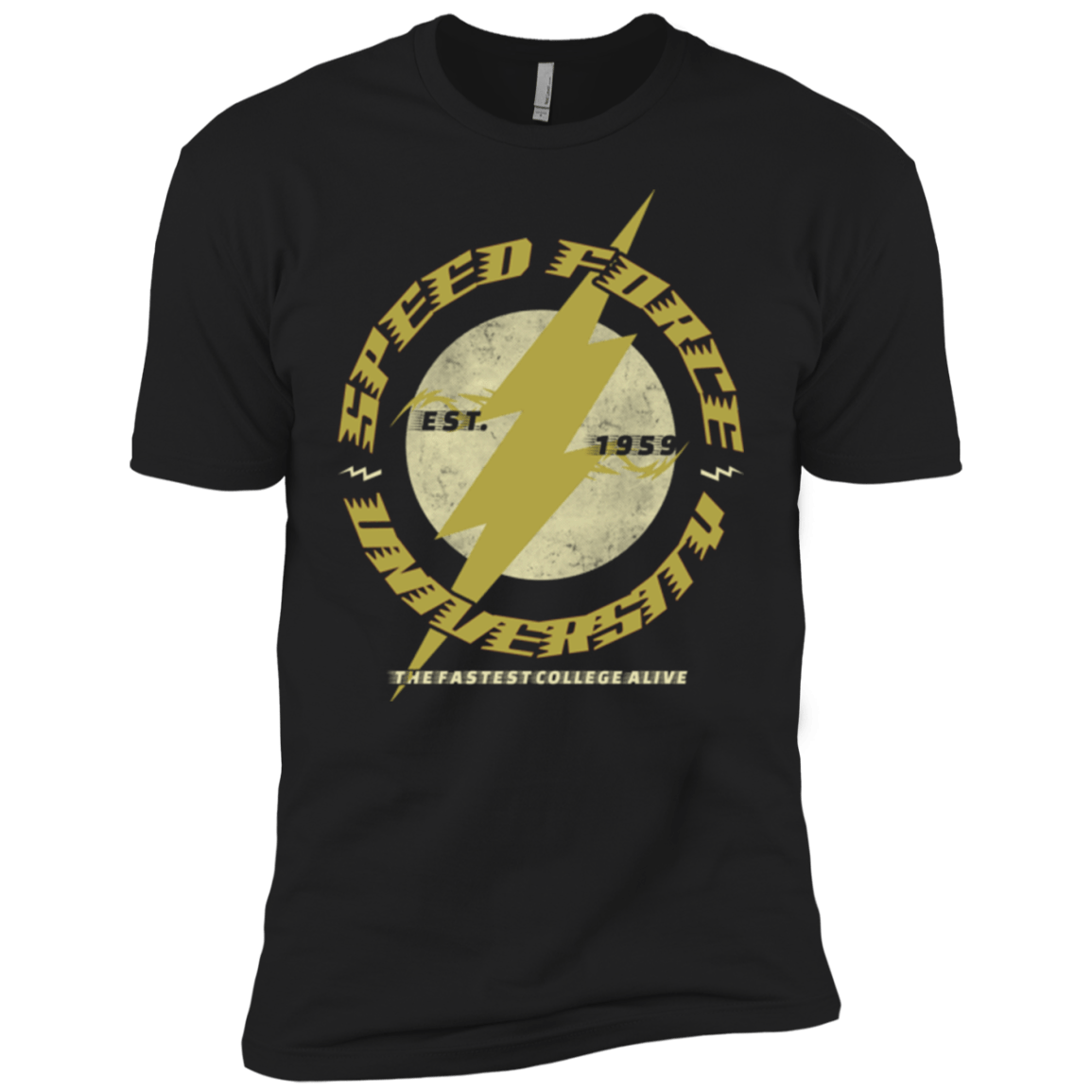 T-Shirts Black / YXS Speed Force University Boys Premium T-Shirt