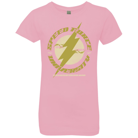 T-Shirts Light Pink / YXS Speed Force University Girls Premium T-Shirt