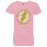 T-Shirts Light Pink / YXS Speed Force University Girls Premium T-Shirt