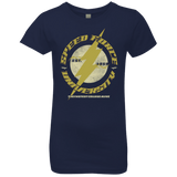 T-Shirts Midnight Navy / YXS Speed Force University Girls Premium T-Shirt