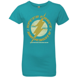 T-Shirts Tahiti Blue / YXS Speed Force University Girls Premium T-Shirt
