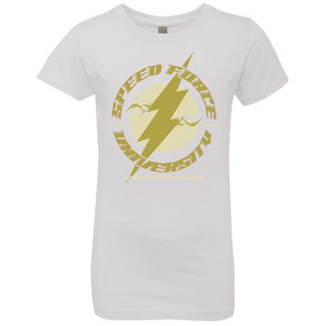T-Shirts White / YXS Speed Force University Girls Premium T-Shirt