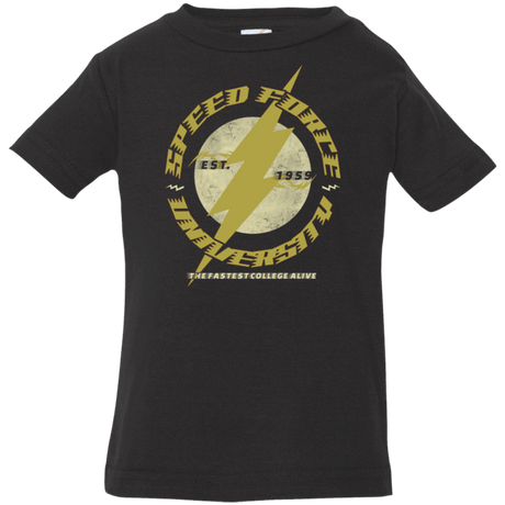 T-Shirts Black / 6 Months Speed Force University Infant PremiumT-Shirt