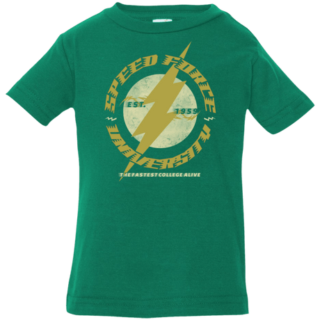 T-Shirts Kelly / 6 Months Speed Force University Infant PremiumT-Shirt