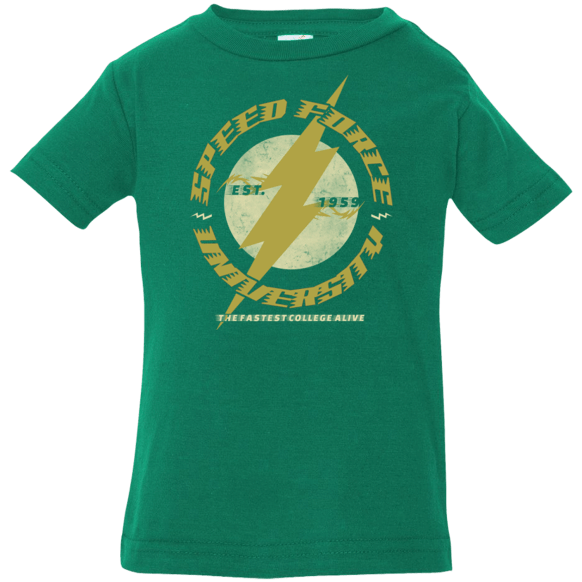 T-Shirts Kelly / 6 Months Speed Force University Infant PremiumT-Shirt