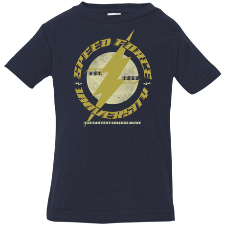 T-Shirts Navy / 6 Months Speed Force University Infant PremiumT-Shirt
