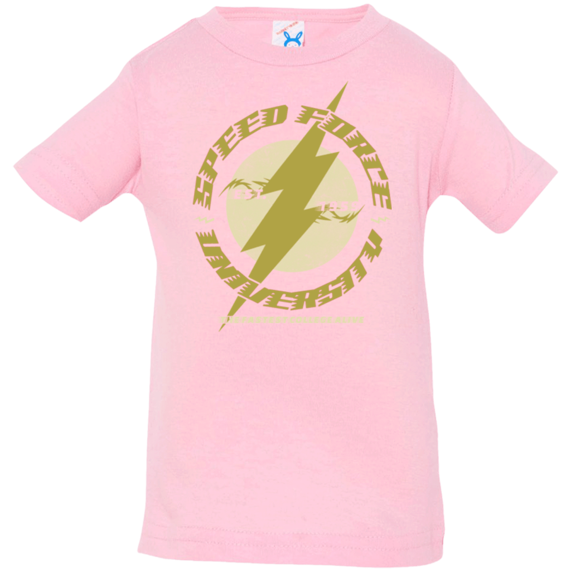 T-Shirts Pink / 6 Months Speed Force University Infant PremiumT-Shirt