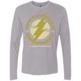 T-Shirts Heather Grey / Small Speed Force University Men's Premium Long Sleeve