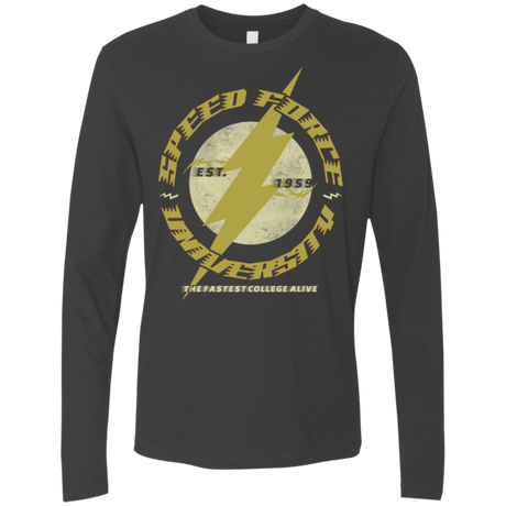 T-Shirts Heavy Metal / Small Speed Force University Men's Premium Long Sleeve
