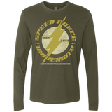 T-Shirts Military Green / Small Speed Force University Men's Premium Long Sleeve