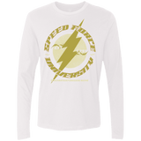 T-Shirts White / Small Speed Force University Men's Premium Long Sleeve