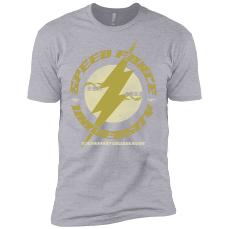 T-Shirts Heather Grey / X-Small Speed Force University Men's Premium T-Shirt