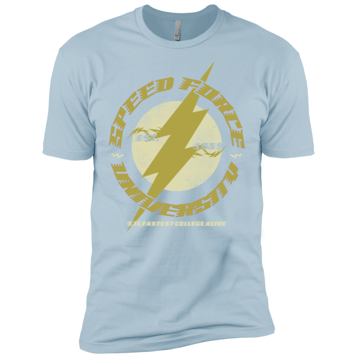 T-Shirts Light Blue / X-Small Speed Force University Men's Premium T-Shirt
