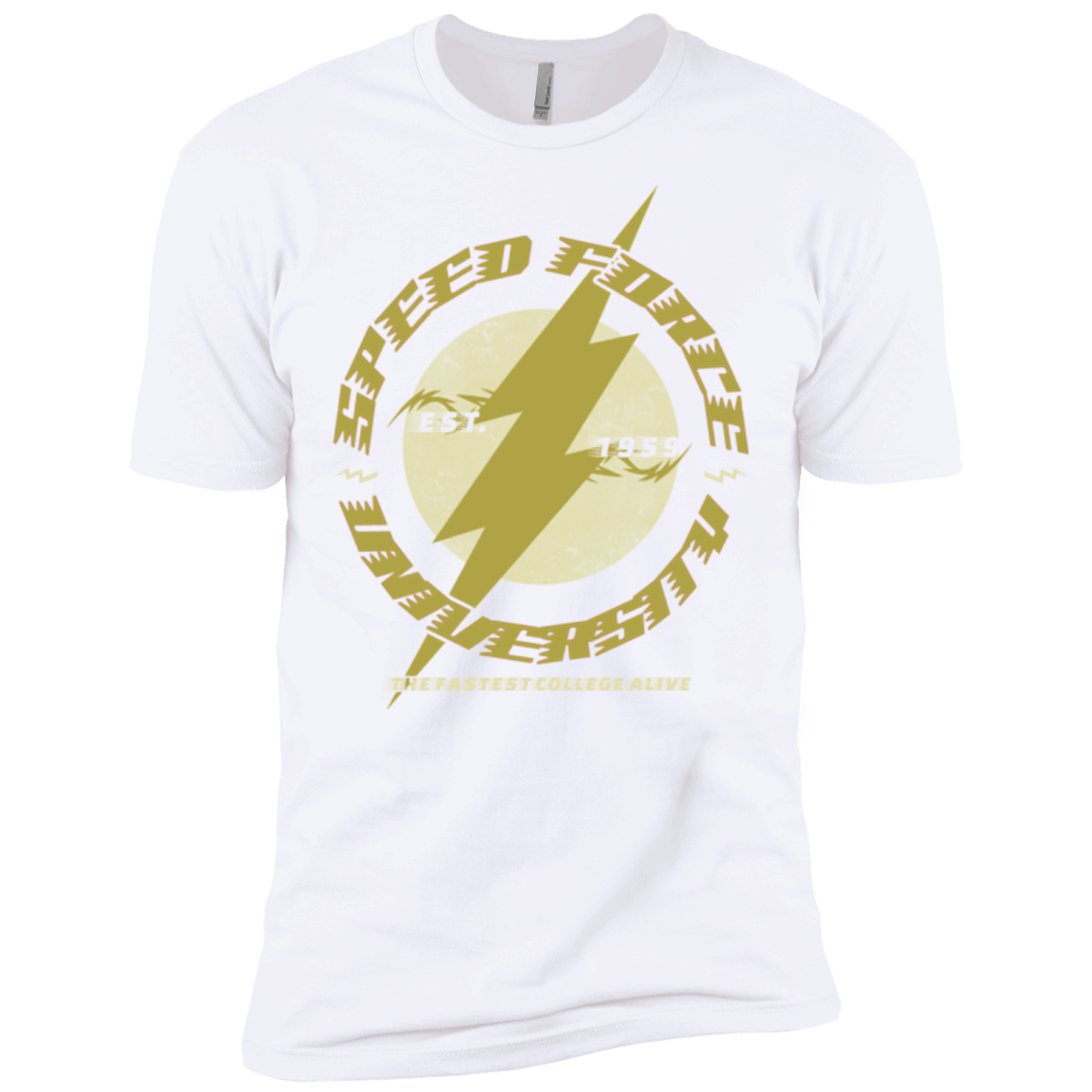 T-Shirts White / X-Small Speed Force University Men's Premium T-Shirt