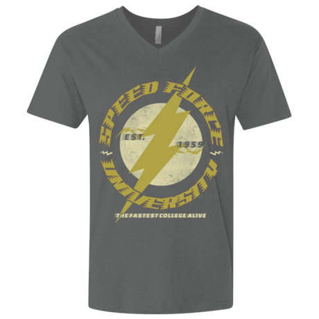 T-Shirts Heavy Metal / X-Small Speed Force University Men's Premium V-Neck