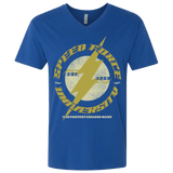 T-Shirts Royal / X-Small Speed Force University Men's Premium V-Neck