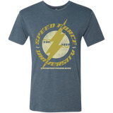 T-Shirts Indigo / Small Speed Force University Men's Triblend T-Shirt
