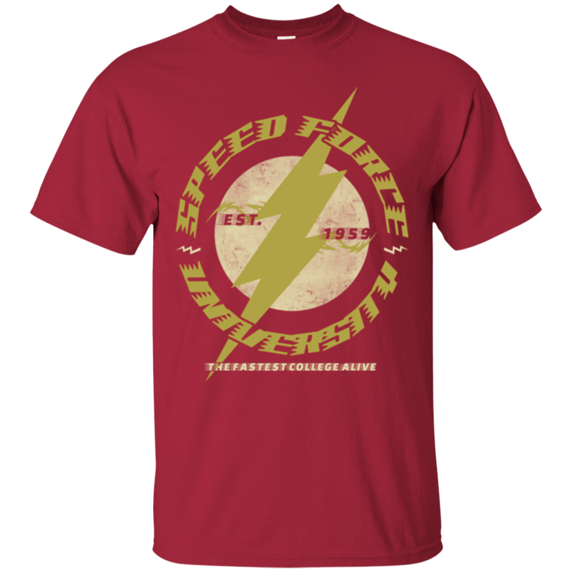 T-Shirts Cardinal / Small Speed Force University T-Shirt