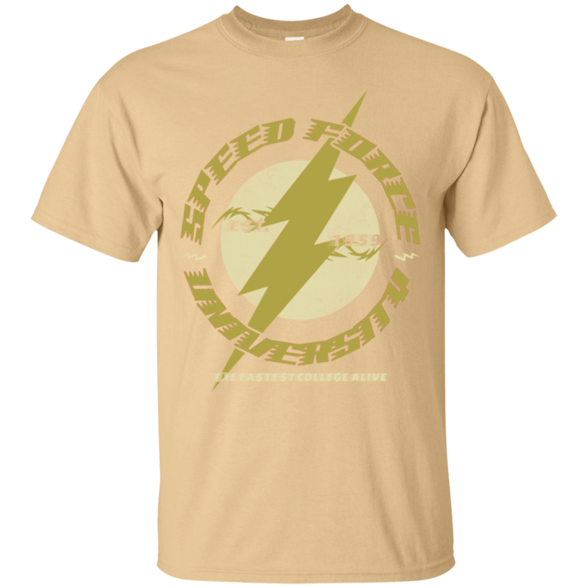 T-Shirts Vegas Gold / Small Speed Force University T-Shirt