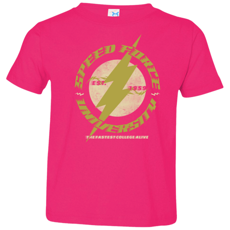 T-Shirts Hot Pink / 2T Speed Force University Toddler Premium T-Shirt