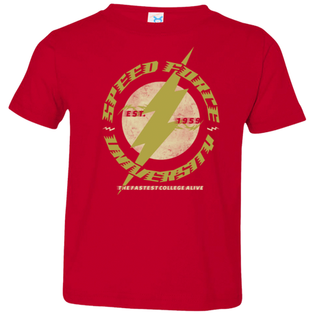 T-Shirts Red / 2T Speed Force University Toddler Premium T-Shirt