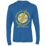 T-Shirts Vintage Royal / X-Small Speed Force University Triblend Long Sleeve Hoodie Tee