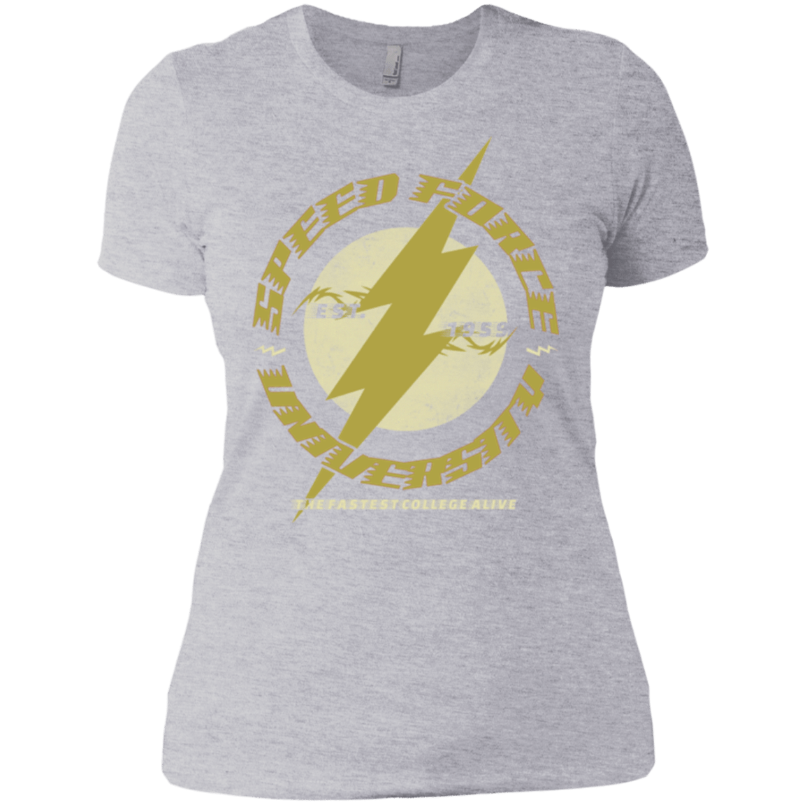 T-Shirts Heather Grey / X-Small Speed Force University Women's Premium T-Shirt