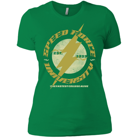T-Shirts Kelly Green / X-Small Speed Force University Women's Premium T-Shirt