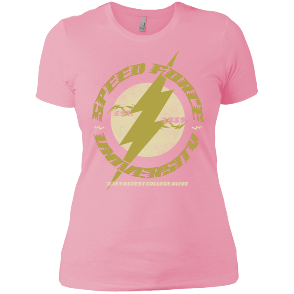 T-Shirts Light Pink / X-Small Speed Force University Women's Premium T-Shirt