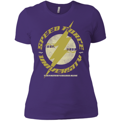 T-Shirts Purple / X-Small Speed Force University Women's Premium T-Shirt