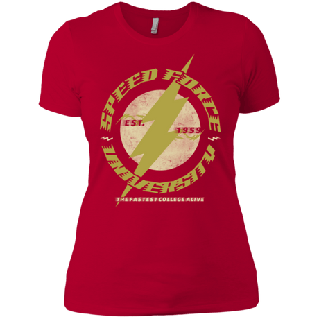 T-Shirts Red / X-Small Speed Force University Women's Premium T-Shirt