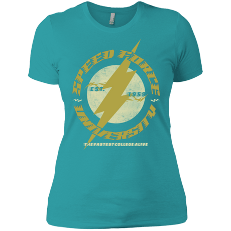 T-Shirts Tahiti Blue / X-Small Speed Force University Women's Premium T-Shirt