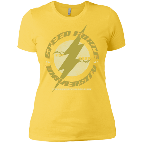 T-Shirts Vibrant Yellow / X-Small Speed Force University Women's Premium T-Shirt